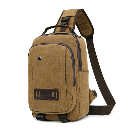 Bolsa Mensajero de Lona para Hombre - Estilo Outdoor y Casual - Image 16