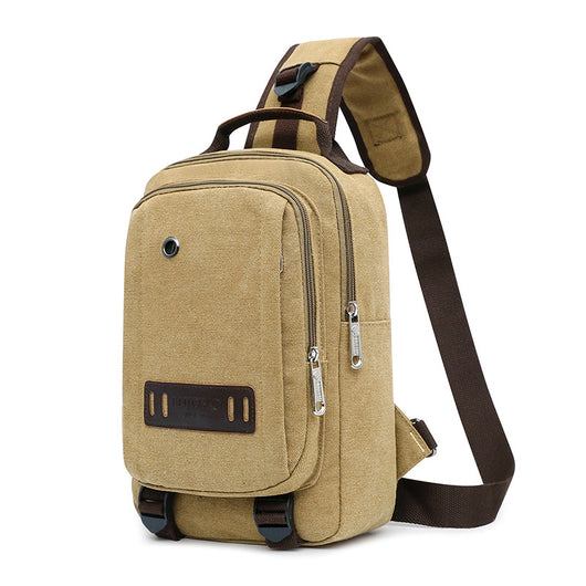 Bolsa Mensajero de Lona para Hombre - Estilo Outdoor y Casual - Image 10