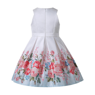 Vestido de Fiesta Pettigirl con Flores para Niñas - Colección San Valentín - Image 8