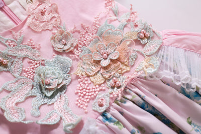 Vestidos Florales Vintage con Mangas Volantes - Image 10