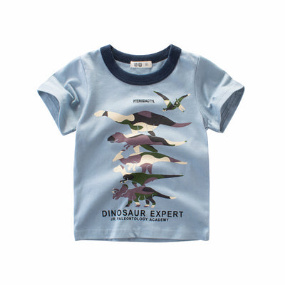 Playera Infantil Estampado Autos de Dibujos Animados para Niños - Image 5