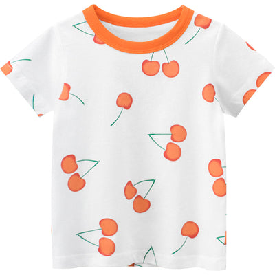 Playera Infantil de Verano Coreana - Diseño Fresco para Niñas - Image 11