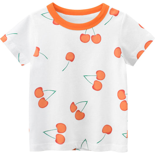 Playera Infantil de Verano Coreana - Diseño Fresco para Niñas - Image 11