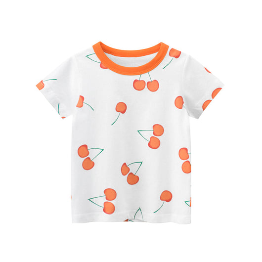 Playera Infantil de Verano Coreana - Diseño Fresco para Niñas