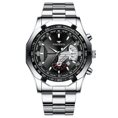 Reloj Empresarial Luminoso con Calendario - Elegancia Digital para Profesionales