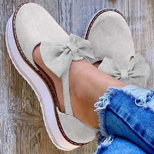 Zapatos para Mujer con Moño Grande Decorativo - Image 5