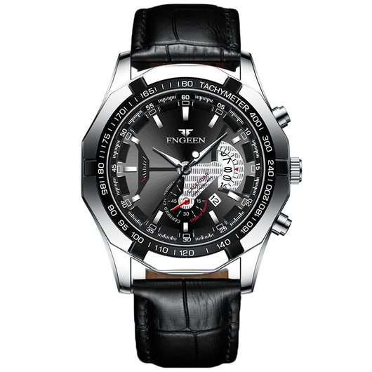 Reloj Empresarial Luminoso con Calendario - Elegancia Digital para Profesionales - Image 8