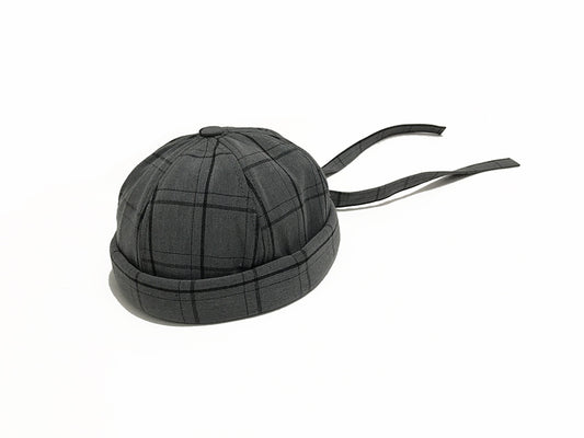 Boina Lattice Coreana Elegante para Mujer - Estilo Landlord Otoño Invierno - Image 2