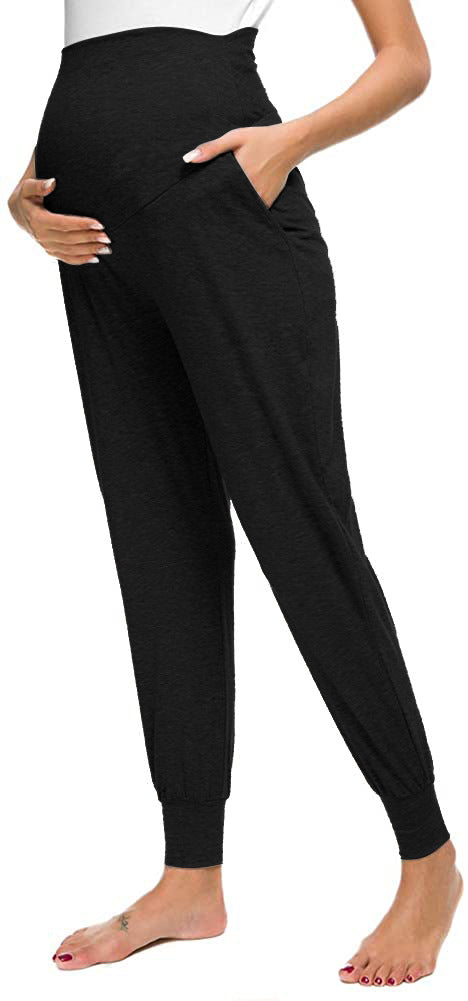Pantalones Premamá Holgados Cómodos con Cintura Ajustable - Image 2