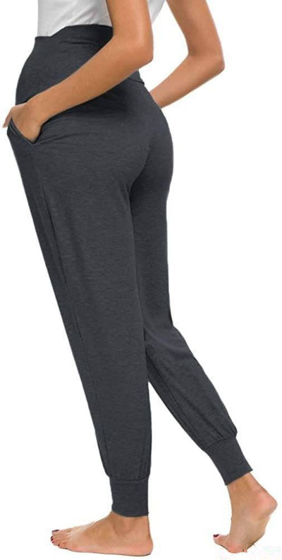 Pantalones Premamá Holgados Cómodos con Cintura Ajustable - Image 3