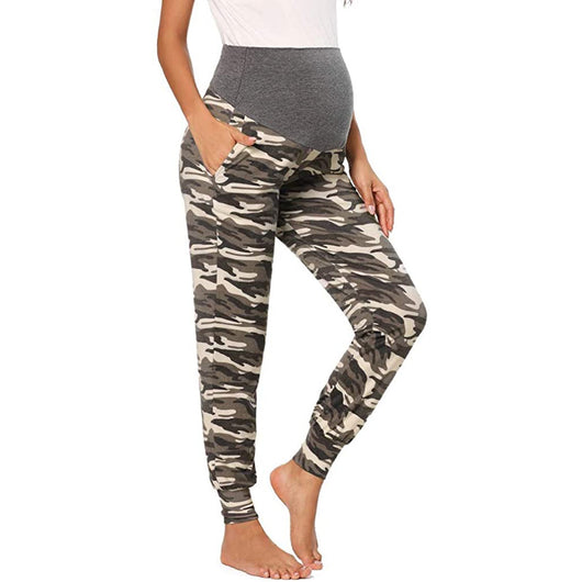 Pantalones Premamá Holgados Cómodos con Cintura Ajustable - Image 5
