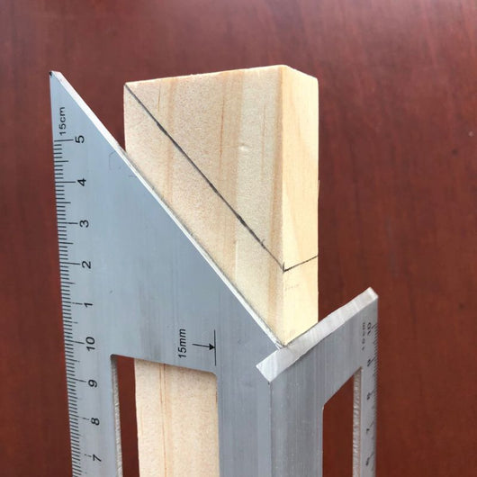 Escuadra Multifuncional de Aluminio 45° y 90° con Precisión Profesional - Image 9