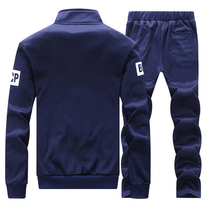 Conjunto Deportivo de Dos Piezas para Hombre - Chamarra y Pantalón Casual - Image 7