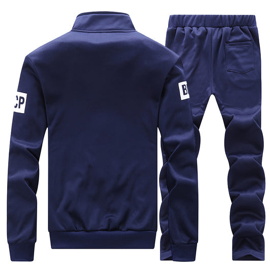 Conjunto Deportivo de Dos Piezas para Hombre - Chamarra y Pantalón Casual - Image 7