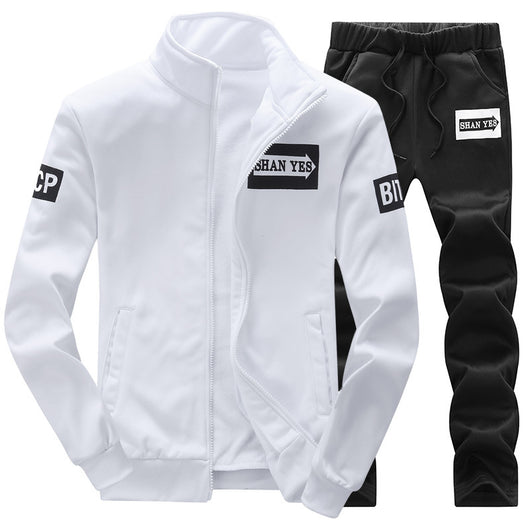 Conjunto Deportivo de Dos Piezas para Hombre - Chamarra y Pantalón Casual - Image 9