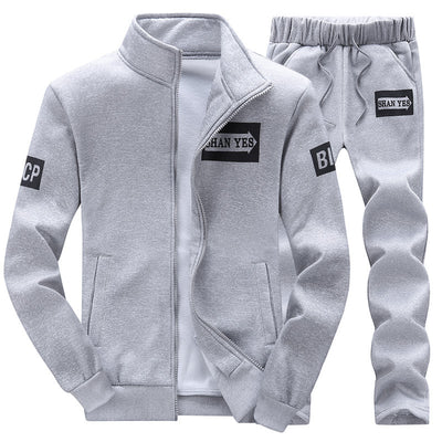 Conjunto Deportivo de Dos Piezas para Hombre - Chamarra y Pantalón Casual - Image 4