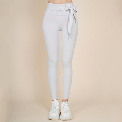 Pantalones Yoga Deportivos Coreanos de Secado Rápido y Máximo Estiramiento para Mujer - Image 9