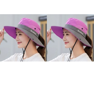 Gorro Pescador de Protección Solar para Parejas - Image 12