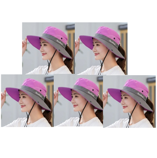 Gorro Pescador de Protección Solar para Parejas - Image 6
