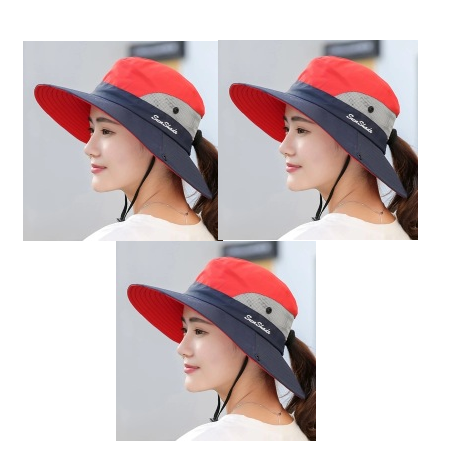 Gorro Pescador de Protección Solar para Parejas - Image 10