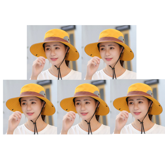 Gorro Pescador de Protección Solar para Parejas - Image 11