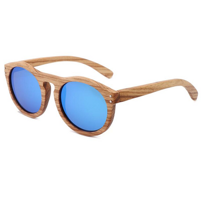 Gafas de Sol Polarizadas Bambú Marco Redondo - Image 12