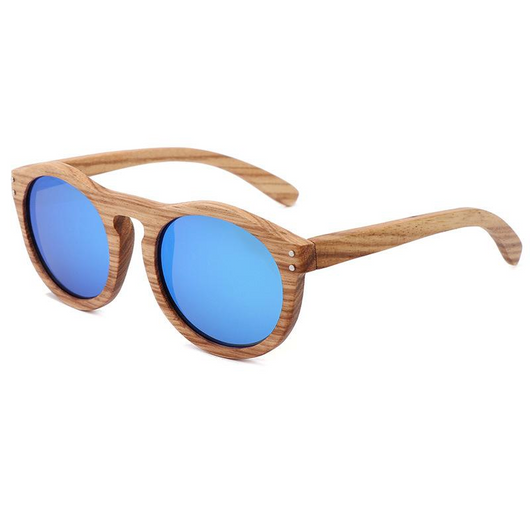 Gafas de Sol Polarizadas Bambú Marco Redondo - Image 12