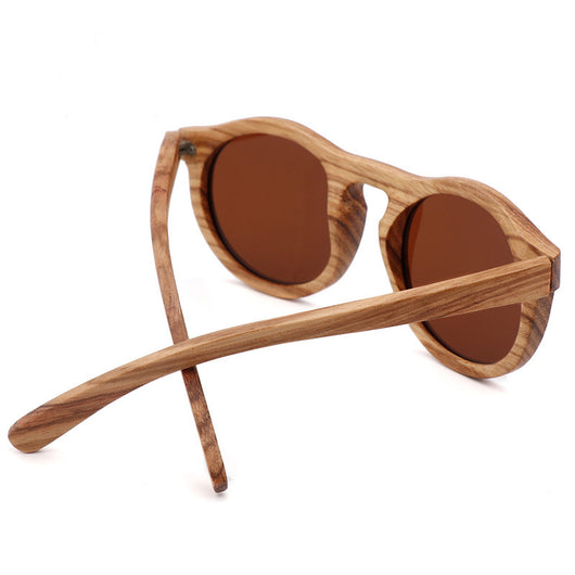 Gafas de Sol Polarizadas Bambú Marco Redondo - Image 10