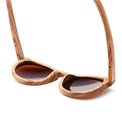Gafas de Sol Polarizadas Bambú Marco Redondo - Image 11