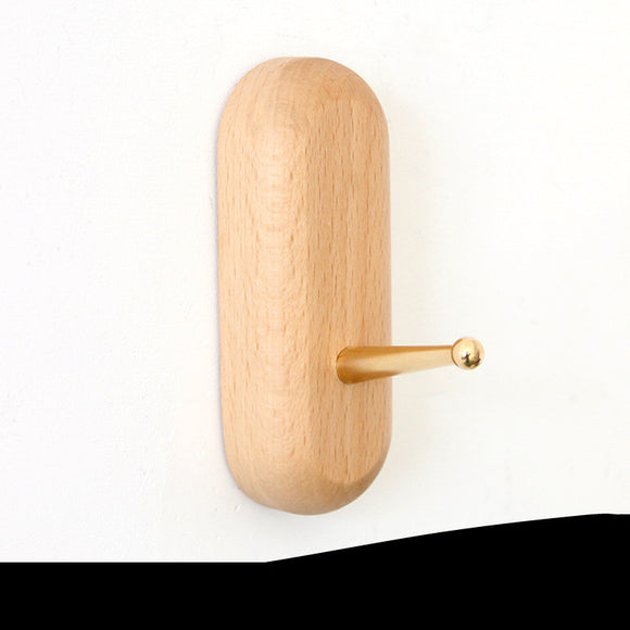 Gancho de Pared de Latón Beech sin Perforación