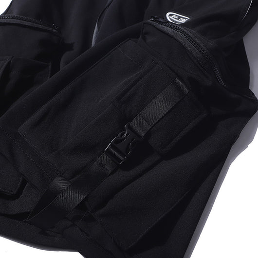Shorts Urbanos Estilo Japonés con Bolsas Funcionales - Image 3
