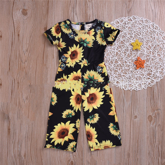 Jumpsuit Estampado Girasoles - Diseño Fresco y Versátil
