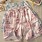 Pantalones Cortos Deportivos Estilo Universitario Japonés con Bolsillos Amplios