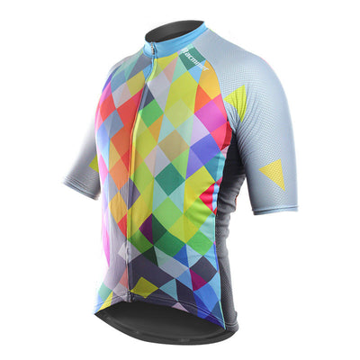 Jersey de Ciclismo Rayas Acanalado Serie Atlética - Image 3