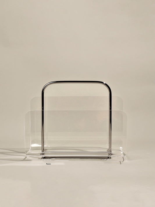 Estantería de Lujo Minimalista en Acrílico y Metal - Image 2