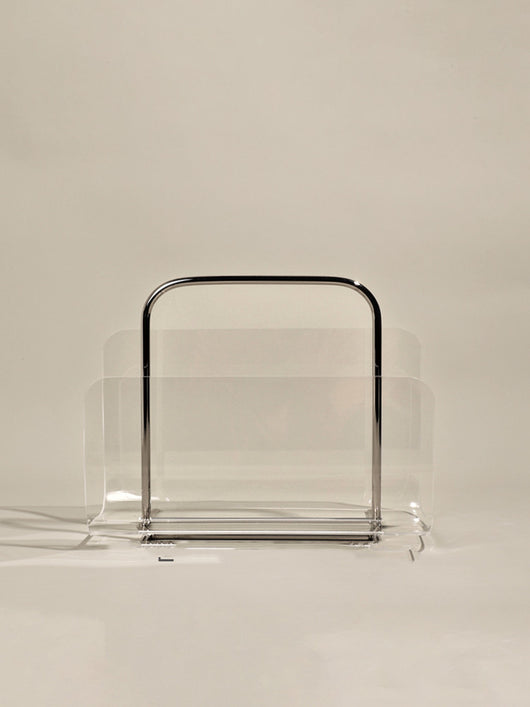 Estantería de Lujo Minimalista en Acrílico y Metal - Image 2