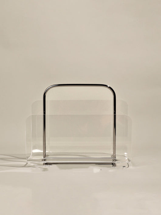 Estantería de Lujo Minimalista en Acrílico y Metal - Image 3