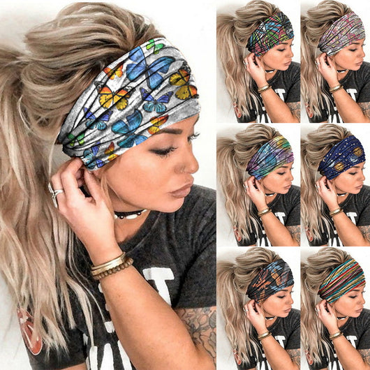 Banda Deportiva Absorbente de Sudor para Yoga y Fitness