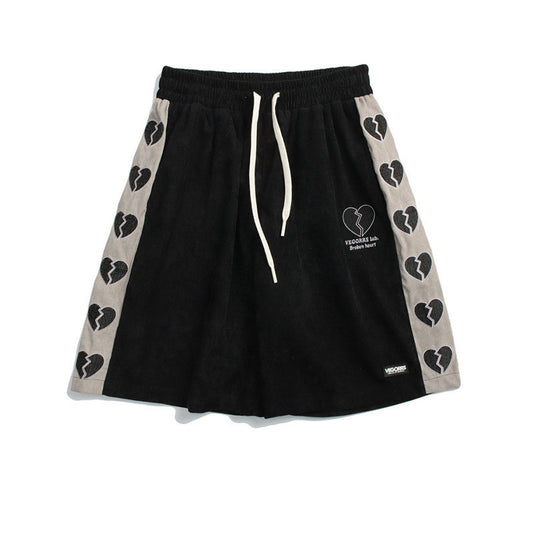Shorts Deportivos para Hombre con Bordado Personalizado y Ajuste de Color de Cinco Puntos - Image 2