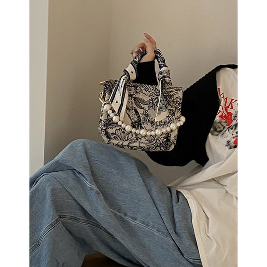 Bolsa Mensajero de Lona Estampada - Image 7