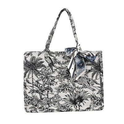 Bolsa Mensajero de Lona Estampada - Image 2