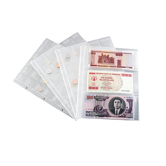 Álbum de Hojas Sueltas para Monedas y Estampillas