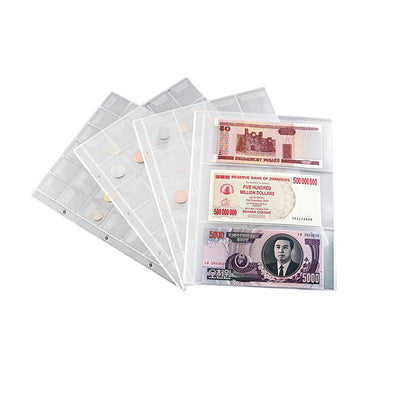 Álbum de Hojas Sueltas para Monedas y Estampillas