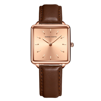Reloj Cuadrado Minimalista para Mujer con Movimiento Japonés - Image 18