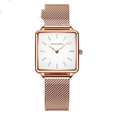 Reloj Cuadrado Minimalista para Mujer con Movimiento Japonés - Image 21