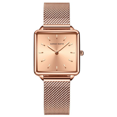 Reloj Cuadrado Minimalista para Mujer con Movimiento Japonés - Image 26