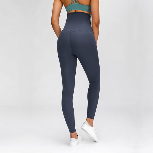 Pantalones de Yoga Premamá en Tonos Nude - Image 5