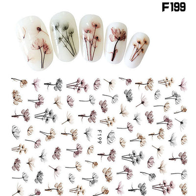 Pegatinas de Uñas 5D con Relieve Tridimensional Japonesas - Image 12