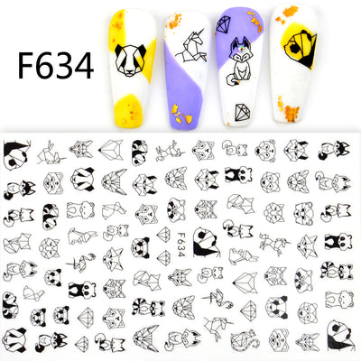 Pegatinas de Uñas 5D con Relieve Tridimensional Japonesas - Image 15