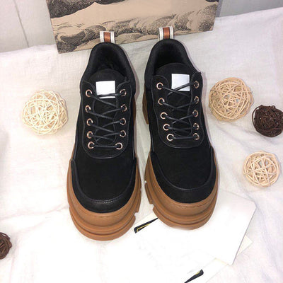 Zapatillas Casuales Versátiles al Estilo Británico para Mujer - Image 12